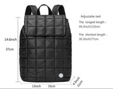 Quilted backpack