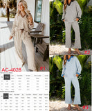 Striped loungewear set