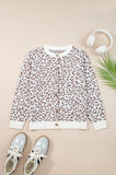 Jaden leopard cardigan